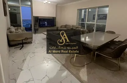 Apartment - 3 Bedrooms - 3 Bathrooms for rent in Al Khor Tower A1 - Al Khor Towers - Ajman Downtown - Ajman