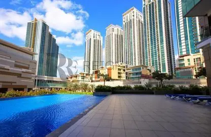 Apartment - 2 Bedrooms - 2 Bathrooms for rent in Marina Blue Tower - Marina Square - Al Reem Island - Abu Dhabi