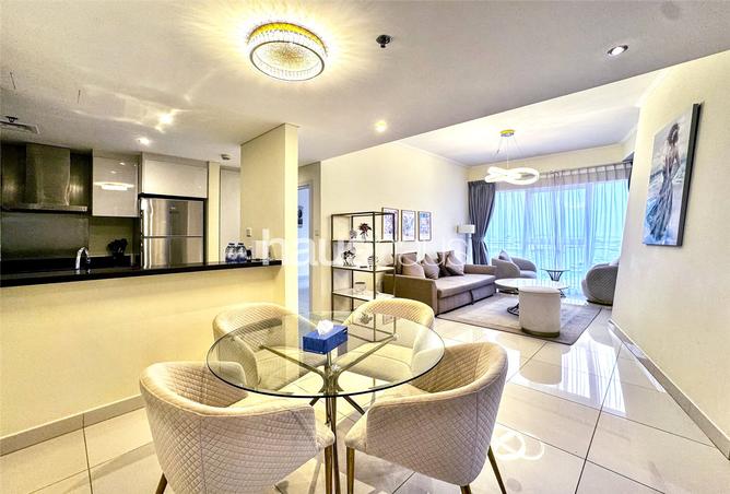 Apartment - 2 Bedrooms - 3 Bathrooms for rent in Damac Heights - Dubai Marina - Dubai