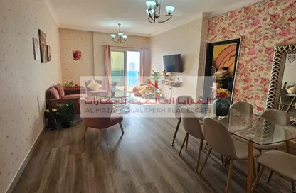 Apartment - 1 Bedroom - 2 Bathrooms for rent in Future tower 2 - Al Khan - Sharjah