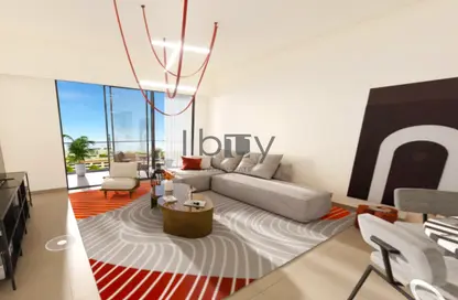 Living Room image for: Apartment - 1 Bedroom - 2 Bathrooms for sale in Manarat Living - Saadiyat Cultural District - Saadiyat Island - Abu Dhabi, Image 1