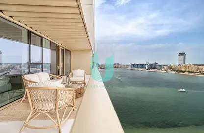 Apartment - 2 Bedrooms - 3 Bathrooms for rent in Grand Bleu Tower 2 - EMAAR Beachfront - Dubai Harbour - Dubai