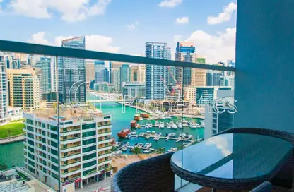 Apartment - 1 Bathroom for rent in Studio One - Dubai Marina - Dubai