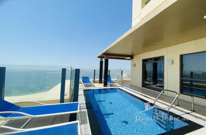 Penthouse - 4 Bedrooms - 6 Bathrooms for rent in Roda Amwaj Suites - Amwaj - Jumeirah Beach Residence - Dubai