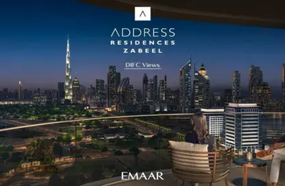 Apartment - 1 Bedroom - 2 Bathrooms for sale in Address Residences Zabeel - Zabeel 1 - Zabeel - Dubai