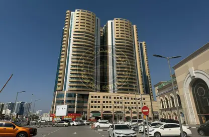 Apartment - 2 Bedrooms - 3 Bathrooms for rent in Horizon Towers - Ajman Downtown - Ajman