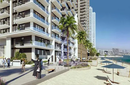 Apartment - 3 Bedrooms - 3 Bathrooms for sale in Beach Mansion - EMAAR Beachfront - Dubai Harbour - Dubai