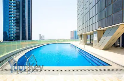 Apartment - 1 Bathroom for rent in Al Jowhara Tower - Corniche Road - Abu Dhabi