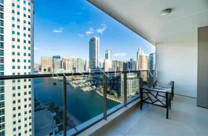 Apartment - 1 Bedroom - 2 Bathrooms for rent in Sparkle Tower 1 - Sparkle Towers - Dubai Marina - Dubai