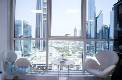 Office Space - Studio - 1 Bathroom for rent in Aspin Tower - Sheikh Zayed Road - Dubai