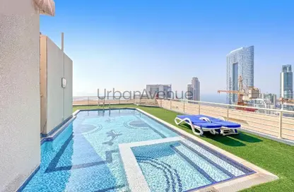 Apartment - 1 Bedroom - 2 Bathrooms for sale in Manchester Tower - Dubai Marina - Dubai