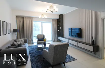 Apartment - 2 Bedrooms - 3 Bathrooms for rent in Damac Heights - Dubai Marina - Dubai