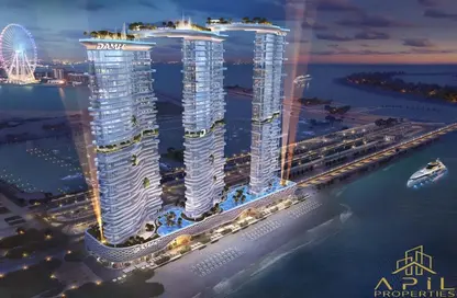 Apartment - 1 Bedroom - 2 Bathrooms for sale in Tower A - Damac Bay - Dubai Harbour - Dubai