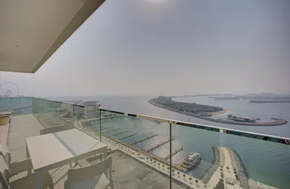 Apartment - 2 Bedrooms - 2 Bathrooms for rent in Sunrise Bay - EMAAR Beachfront - Dubai Harbour - Dubai