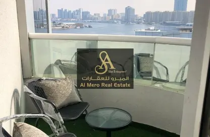 Apartment - 1 Bedroom - 2 Bathrooms for sale in Orient Tower 1 - Orient Towers - Al Bustan - Ajman