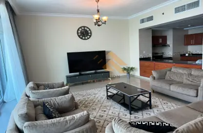 Apartment - 2 Bedrooms - 3 Bathrooms for rent in Ajman Corniche Residences - Ajman Corniche Road - Ajman