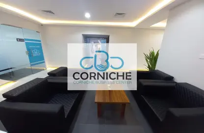 Office Space - Studio - 4 Bathrooms for rent in Baynuna Tower 2 - Corniche Road - Abu Dhabi