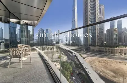 Apartment - 2 Bedrooms - 3 Bathrooms for rent in The Address Sky View Tower 2 - The Address Sky View Towers - Downtown Dubai - Dubai