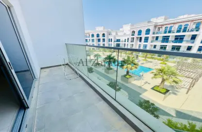 Apartment - 1 Bathroom for rent in Art Gardens Building A - Arjan - Dubai