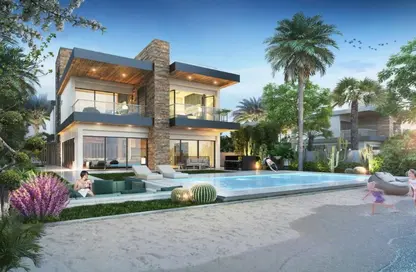 Villa - 6 Bedrooms - 7 Bathrooms for sale in Nice - Damac Lagoons - Dubai