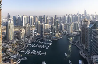 Apartment - 3 Bedrooms - 4 Bathrooms for sale in Damac Heights - Dubai Marina - Dubai