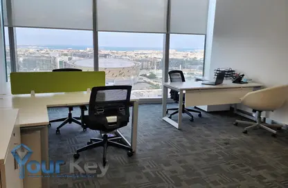 Office Space - Studio - 1 Bathroom for rent in 48 Burj gate - Burj Place - Downtown Dubai - Dubai