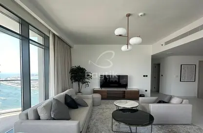 Apartment - 3 Bedrooms - 2 Bathrooms for rent in Marina Vista - EMAAR Beachfront - Dubai Harbour - Dubai