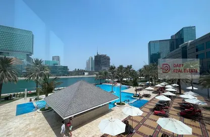 Apartment - 3 Bedrooms - 4 Bathrooms for rent in Beach Rotana - Tourist Club Area - Abu Dhabi