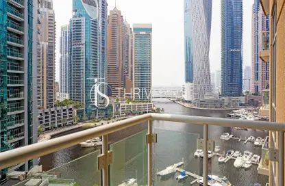 Apartment - 1 Bedroom - 1 Bathroom for rent in Al Habtoor Tower - Dubai Marina - Dubai