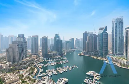 Apartment - 3 Bedrooms - 5 Bathrooms for rent in Marina Gate 1 - Marina Gate - Dubai Marina - Dubai