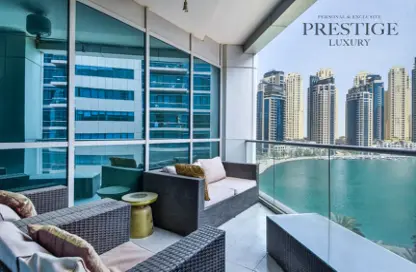 Apartment - 1 Bedroom - 1 Bathroom for rent in The Waves Tower B - The Waves - Dubai Marina - Dubai