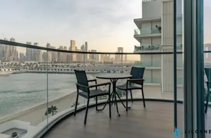 Apartment - 3 Bedrooms - 3 Bathrooms for rent in Marina Vista - EMAAR Beachfront - Dubai Harbour - Dubai