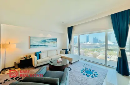 Apartment - 1 Bedroom - 2 Bathrooms for rent in Fairmont Marina Residences - The Marina - Abu Dhabi