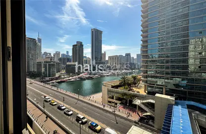 Apartment - 1 Bedroom - 2 Bathrooms for rent in Marina Quays West - Marina Quays - Dubai Marina - Dubai