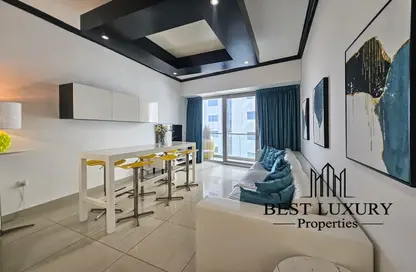 Apartment - 1 Bedroom - 2 Bathrooms for rent in Ocean Heights - Dubai Marina - Dubai