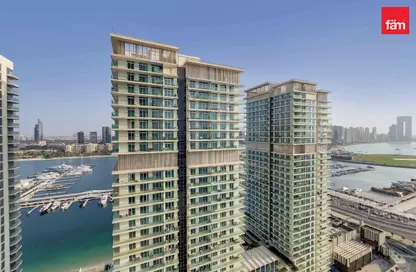 Apartment - 2 Bedrooms - 2 Bathrooms for sale in Beach Vista - EMAAR Beachfront - Dubai Harbour - Dubai