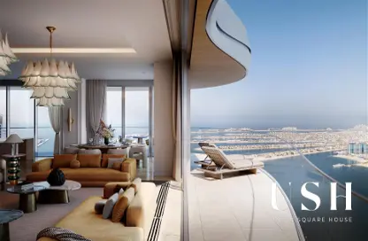 Apartment - 2 Bedrooms - 2 Bathrooms for sale in The Bristol - EMAAR Beachfront - Dubai Harbour - Dubai