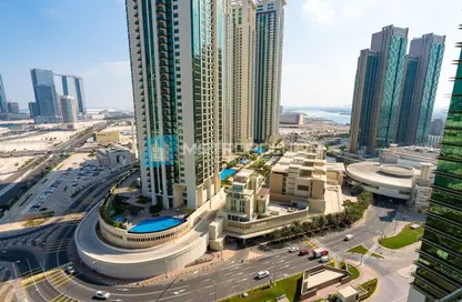 Apartment - 1 Bedroom - 2 Bathrooms for rent in Ocean Terrace - Marina Square - Al Reem Island - Abu Dhabi