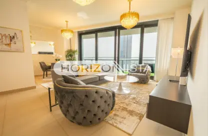 Apartment - 1 Bedroom - 2 Bathrooms for rent in Burj Vista 2 - Burj Vista - Downtown Dubai - Dubai