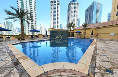 Apartment - 3 Bedrooms - 5 Bathrooms for rent in Amwaj 3 - Amwaj - Jumeirah Beach Residence - Dubai