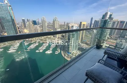 Apartment - 3 Bedrooms - 4 Bathrooms for rent in No.9 - Dubai Marina - Dubai