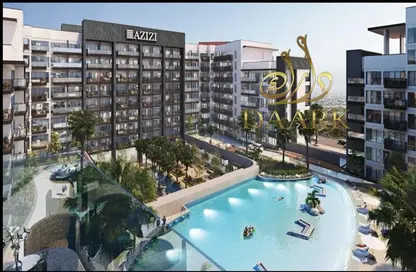 Apartment - Studio - 2 Bathrooms for sale in Azizi Beach Oasis 2 - Dubai Studio City - Dubai