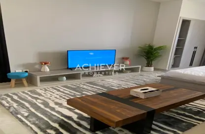 Apartment - 1 Bathroom for rent in The V Tower - Dubai Land Residence Complex - Dubai