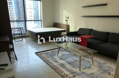 Apartment - Studio - 1 Bathroom for rent in Jumeirah Bay X1 - JLT Cluster X - Jumeirah Lake Towers - Dubai