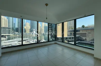 Apartment - 1 Bedroom - 2 Bathrooms for rent in Silverene Tower B - Silverene - Dubai Marina - Dubai