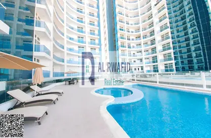 Apartment - 1 Bedroom - 2 Bathrooms for sale in Oasis Tower - Al Rashidiya 1 - Al Rashidiya - Ajman