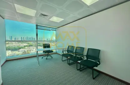 Office Space - Studio - 2 Bathrooms for rent in Junaibi Tower - Al Danah - Abu Dhabi