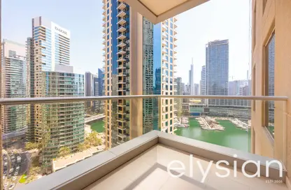 Apartment - 1 Bedroom - 2 Bathrooms for rent in Attessa Tower - Marina Promenade - Dubai Marina - Dubai