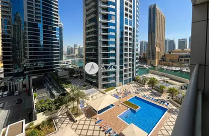 Apartment - 1 Bedroom - 1 Bathroom for rent in Bay Central East - Bay Central - Dubai Marina - Dubai