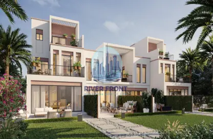 Townhouse - 5 Bedrooms - 4 Bathrooms for sale in Costa Brava at DAMAC Lagoons - Damac Lagoons - Dubai